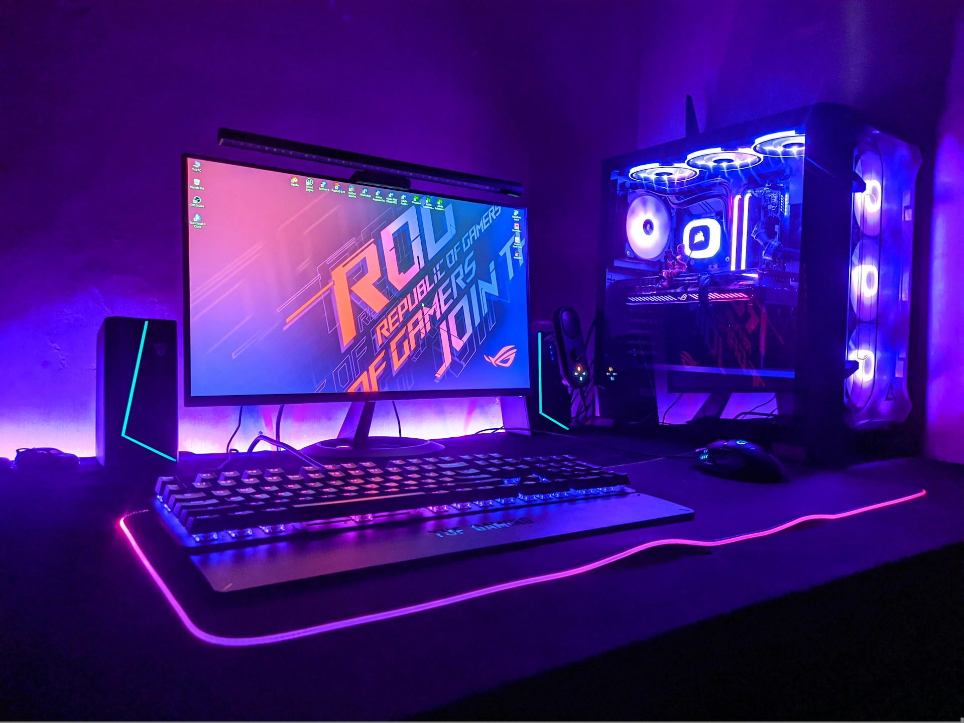 gaming setup